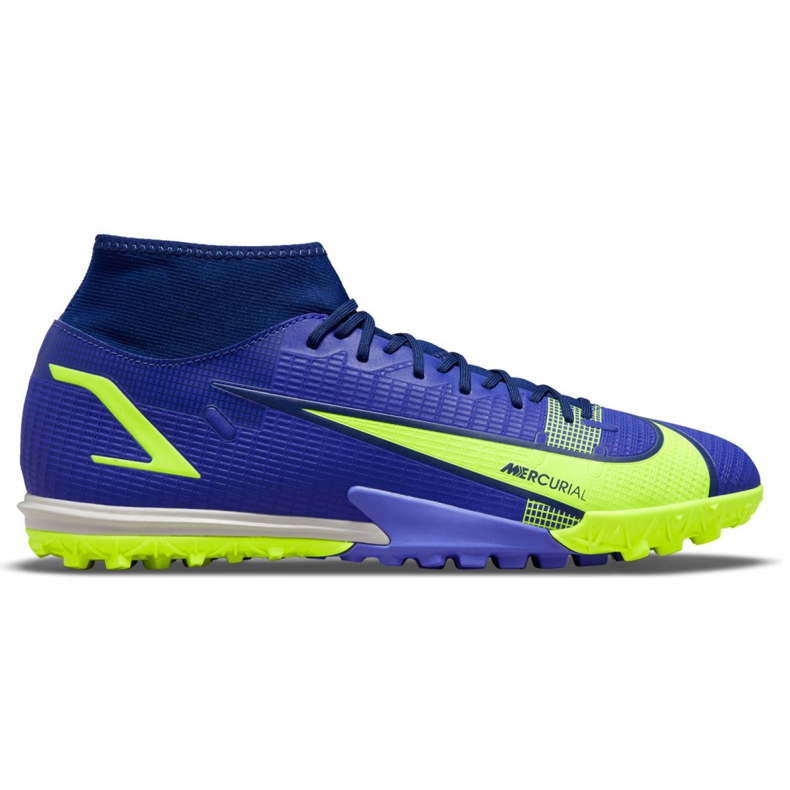 Nike Superfly 8 Academy Tf M CV0953-474 scarpe da calcio reale blu