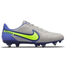 Nike Tiempo Legend 9 Academy SG-Pro Ac M DB0628-075 scarpe da calcio grigio, blu grigio