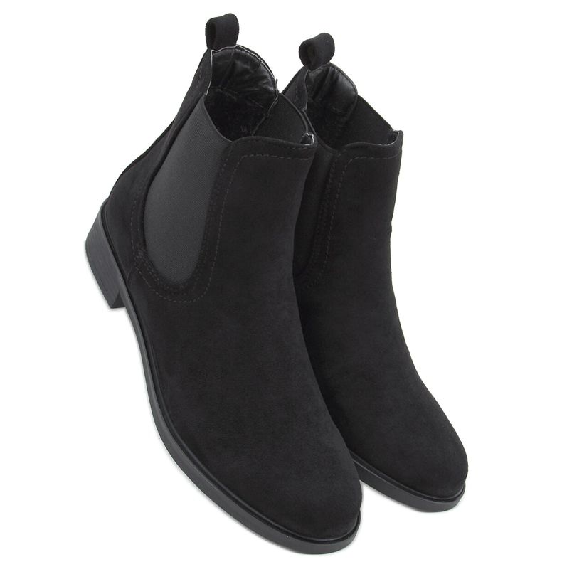 Stivaletti Chelsea classici da donna Musse Black nero