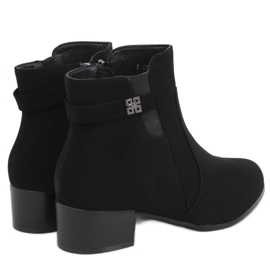 Stivali con tacco basso Radd Black nero