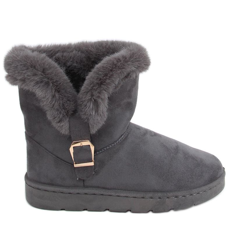 Doposci da donna con fibbia Wibo Grey grigio