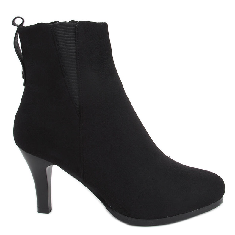 Stivali su uno stiletto Gaja Black nero