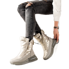 Weide Stivali da neve casual argento