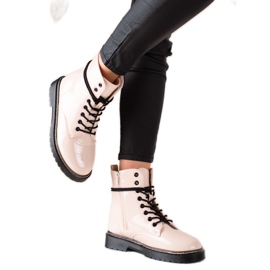TRENDI Stivali caldi beige