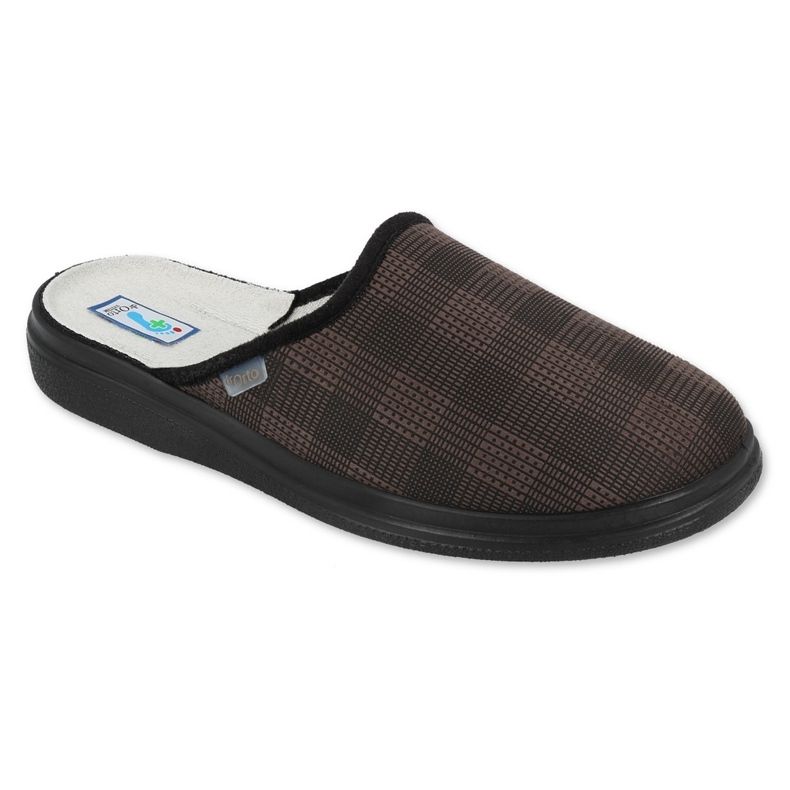 Scarpe da uomo Befado pu 132M017 marrone grigio multicolore