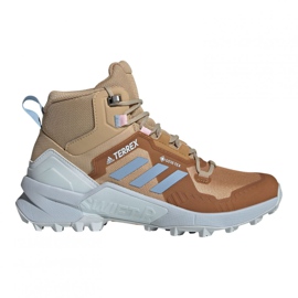 Scarpe Adidas Terrex Swift R3 Mid Gtx W FZ3011 marrone