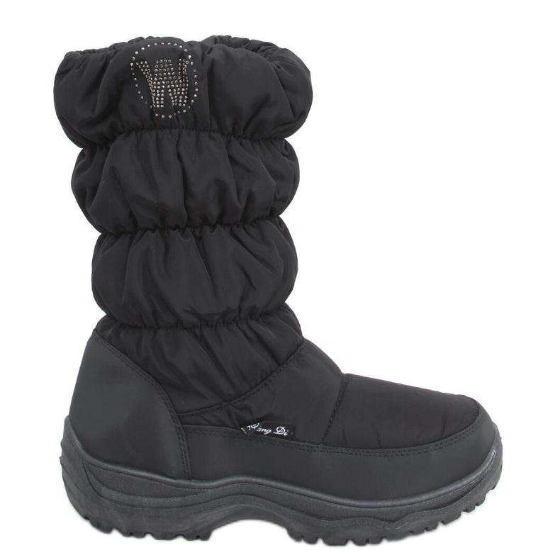 Stivali da neve Retto Black da donna nero