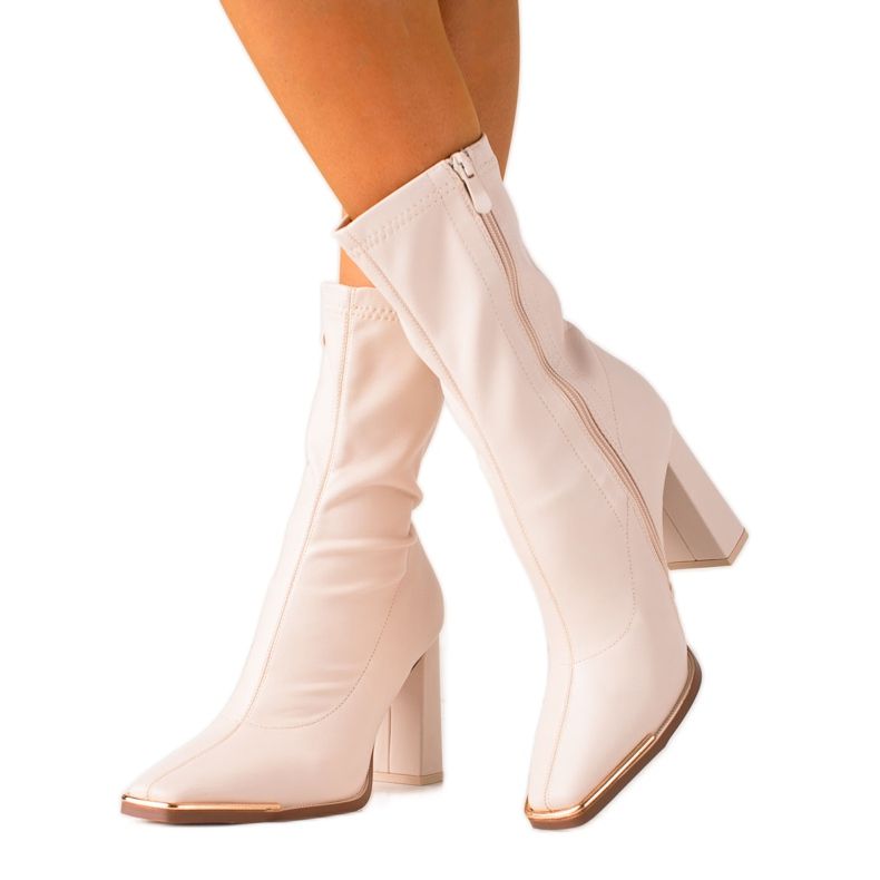 Seastar Stivali alti sexy beige