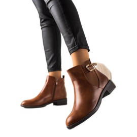 Chc Shoes Comodi stivali marroni marrone