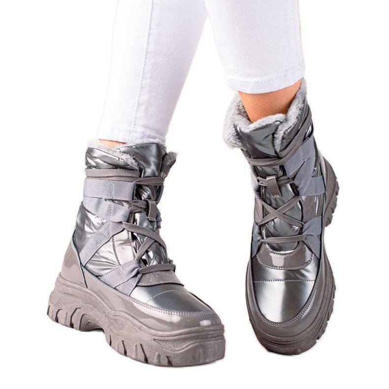 TRENDI Doposci grigi LT240g d'argento grigio