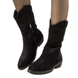 Stivali da cowboy neri di Roxanne nero