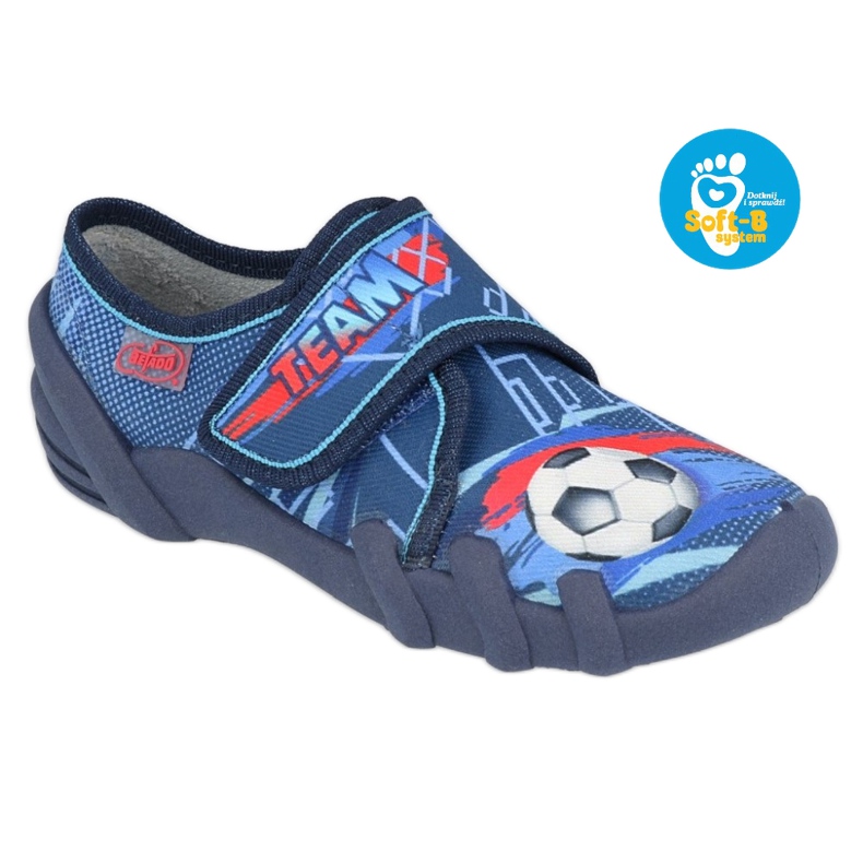 Scarpe per bambini Befado 273Y321 blu navy multicolore