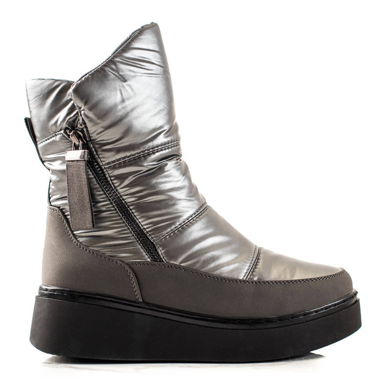 Weide Comodi scarponi da neve caldi nero