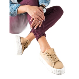 Goodin Scarpe moda marroni beige