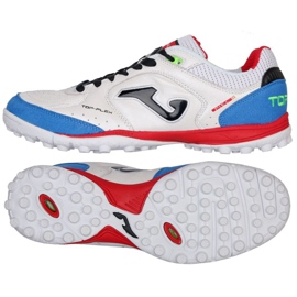 Scarpe da calcio Joma Top Flex 2134 Tf M TOPW2134TF multicolore bianco