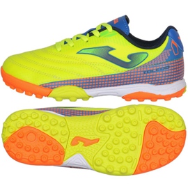 Scarpe da calcio Joma Toledo 2109 Tf Jr TOJW2109TF giallo gialli