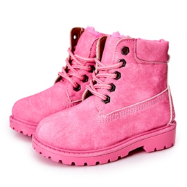 Stivali Trappers per bambini Rosa Milos