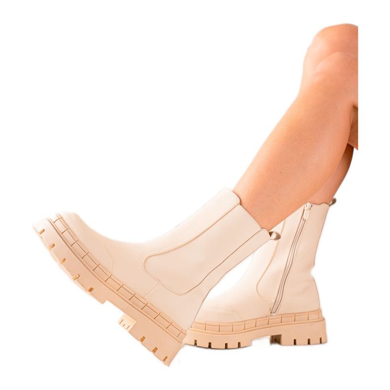 Seastar Stivali Alti Con Ecopelle beige