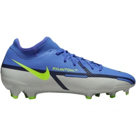 Nike Phantom GT2 Academy Df FG / MG M DC0797 570 scarpe da calcio blu grigio blu