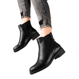 TRENDI Stivaletti Chelsea classici nero