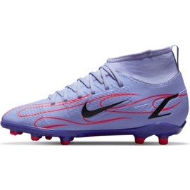 Nike Mercurial Superfly 8 Club Km Mg Jr DB0925 506 scarpe da calcio rosa, viola viola