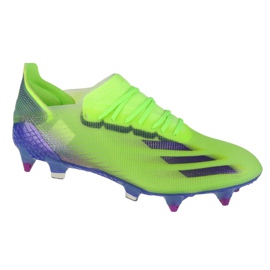 Scarpe Adidas X Ghosted.1 Sg M EG8263 multicolore verde