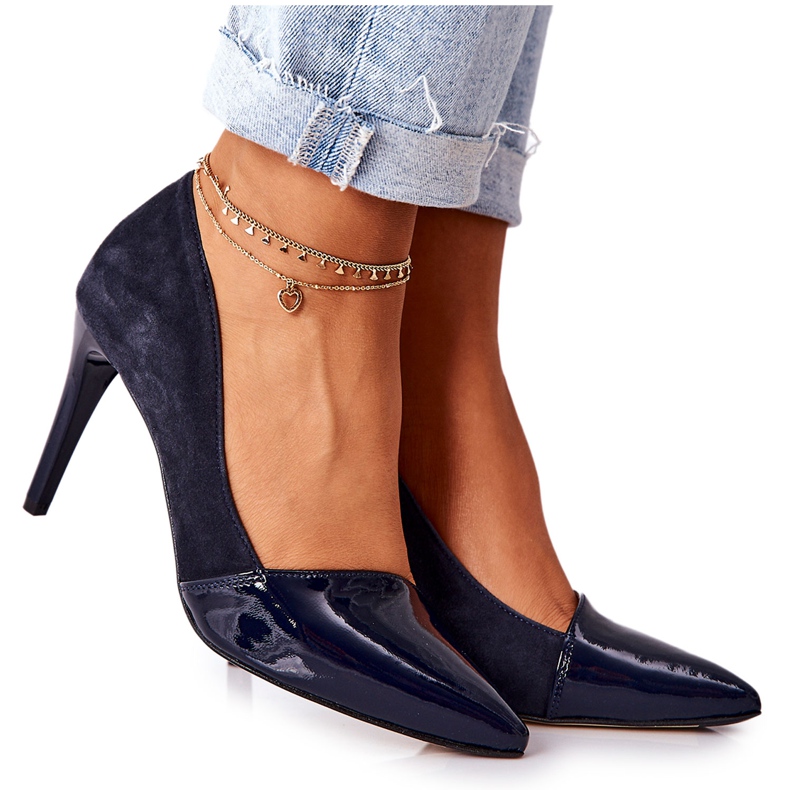 Pelle Monnari 0170-013 Tacco Navy blu navy