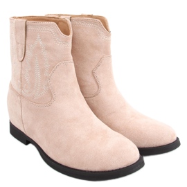 Stivali con zeppa nascosta Astrid Beige