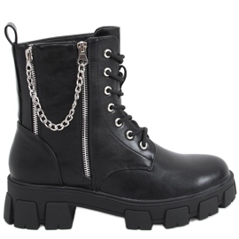 Stivali con catena Eline Black nero
