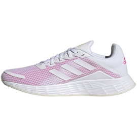 Adidas Duramo Sl KW H04631 scarpe da corsa bianca rosa