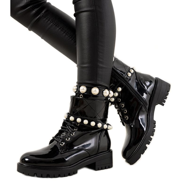 Scarpe Corso da donna laccate nere nero
