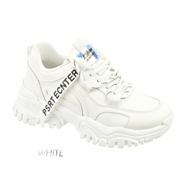 Evento Sneakers sportive da donna News 21SP26-3925 bianche bianco