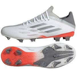 Scarpe da calcio Adidas X Speedflow.2 Fg M FY3287 grigio, bianco grigi