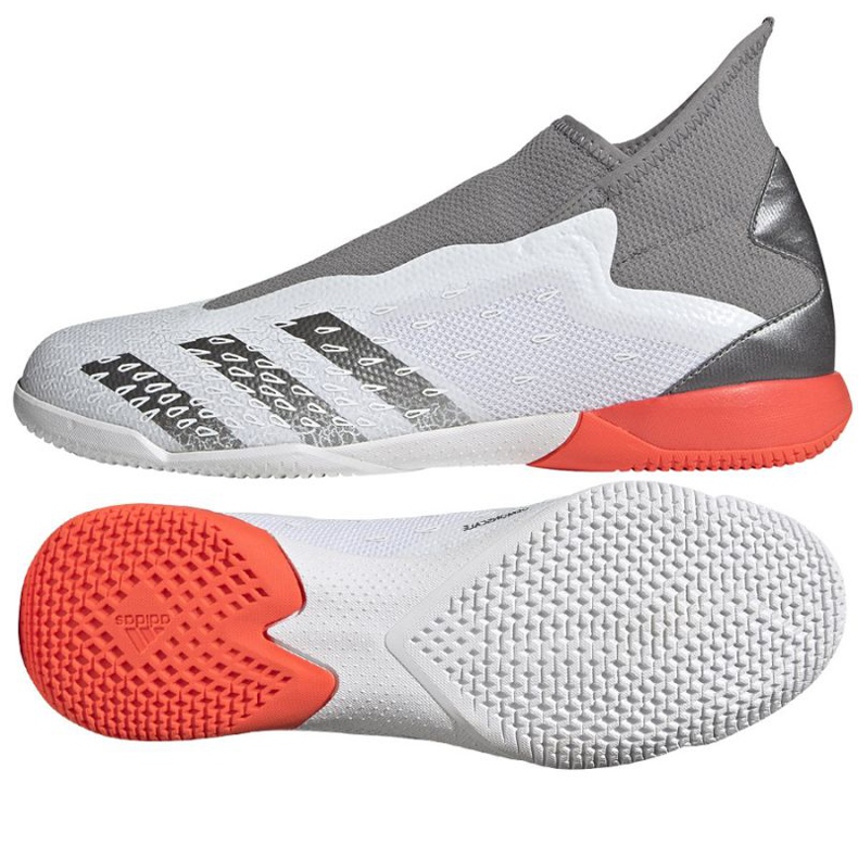 Scarpe da calcio Adidas Predator Freak.3 Ll In M FY7823 grigio, bianco grigio