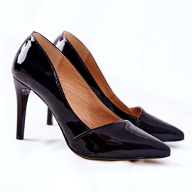 Stiletti Laccati Spitz Monnari 0110-M20 Nero