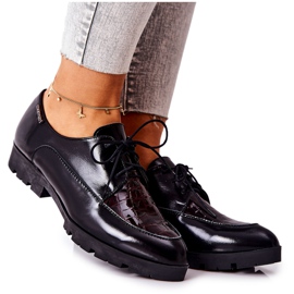 Scarpe in pelle Monnari M73/1 Nero multicolore