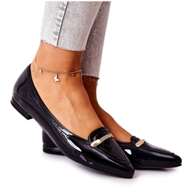 Ballerine Monnari in Pelle Laccata 0160-020 Nero