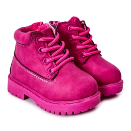 Stivali Trappers Warm Bambini Fucsia Dexter rosa
