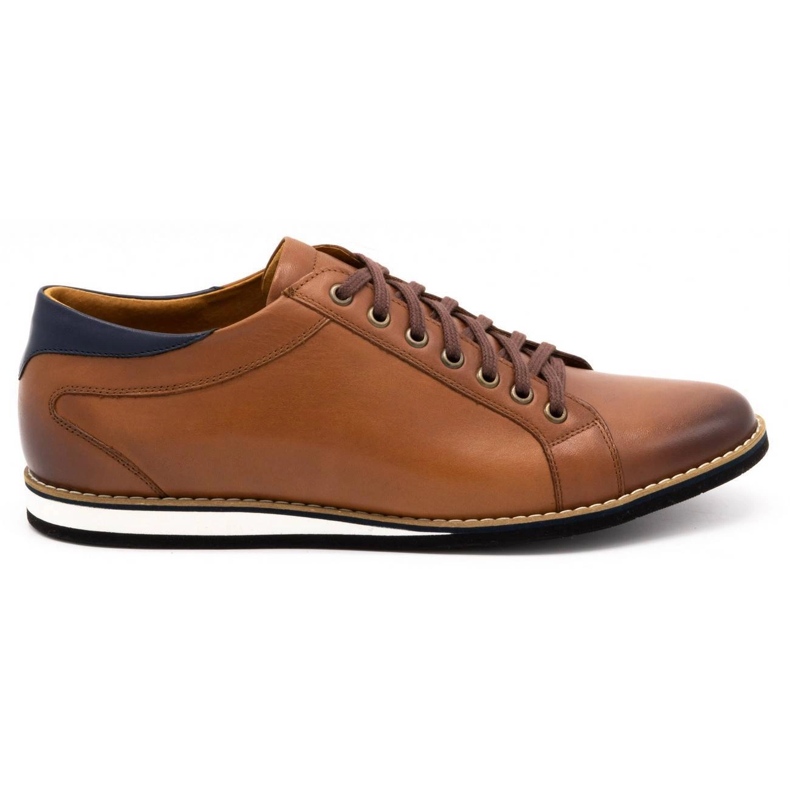 Olivier Scarpe da uomo in pelle 7008KB marrone