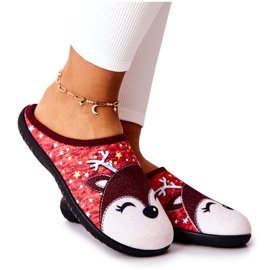WJ1 Calde pantofole renne Red Taffy rosso multicolore