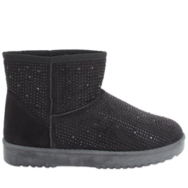 Scarponi da neve corti Emusy di Amber Black nero
