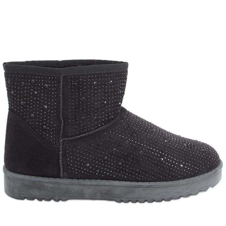 Scarponi da neve corti Emusy di Amber Black nero