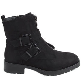 Stivali militari Vera Black nero
