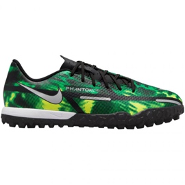 Nike Phantom GT2 Academy Tf Jr DM0739 003 scarpe da calcio multicolore verde