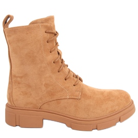 Zoe Camel lavoratrici allacciate marrone