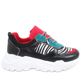 Scarpe da ginnastica nere Yeva nero