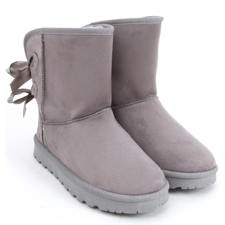 Doposci Emusy con fiocchi Stella Grey grigio