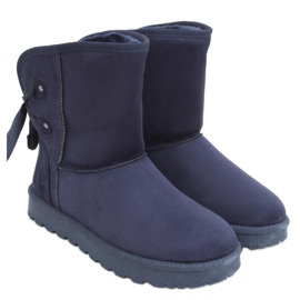 Doposci Emusy con fiocchi Stella Blue blu navy