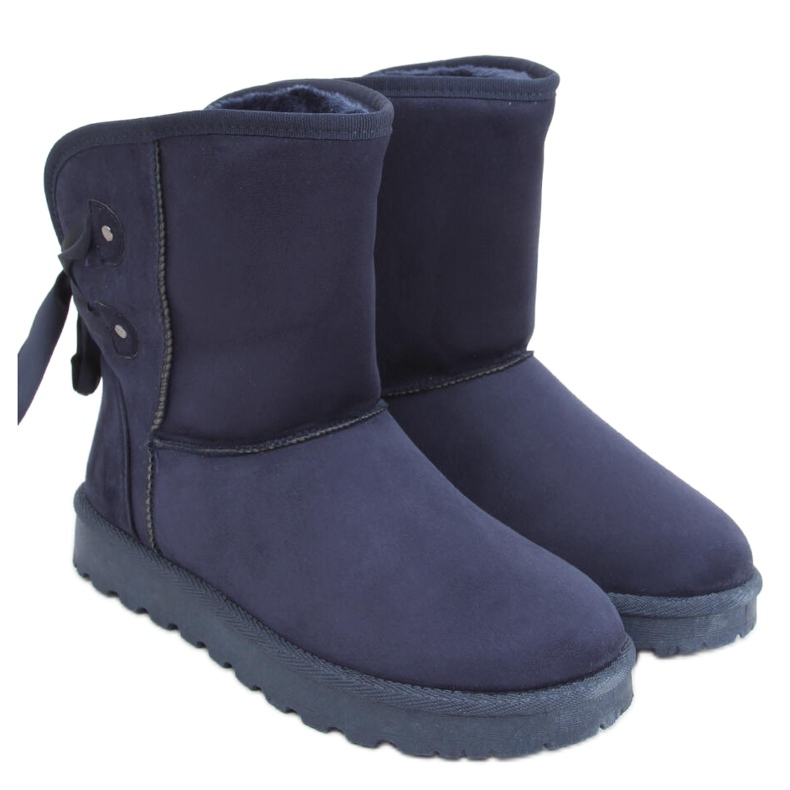 Doposci Emusy con fiocchi Stella Blue blu navy