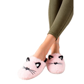Evento Pantofole gatto rosa